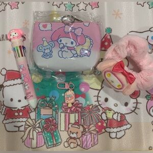 My Melody Character Sanrio Like stocking stuffer set